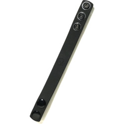 Boneyard Cock Strap en silicone Noir